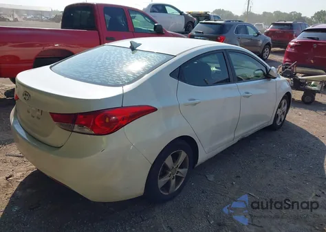 2013 Hyundai Elantra Gls из США, поврежденный, VIN 5NPDH4AE0DH331939